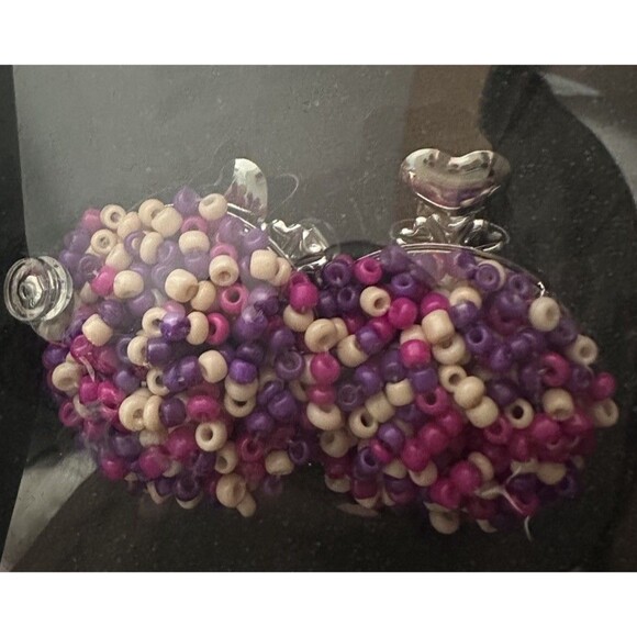 Sassy Jones Earrings Beaded stud Earrings - Picture 3 of 5